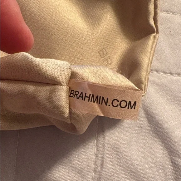 Brahmin Colorful Croc-Embossed Leather Bag - Picture 7 of 10